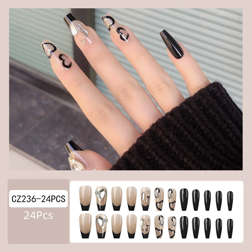 【YTT-CZ236】24PCS Dark Diamond