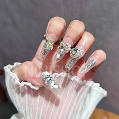 【TNN-TC-Libra】 Handmade Press-On Nails Libra