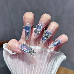 【TNN-Luoshen】 Handmade Press-On Nails goddess of the Luo River