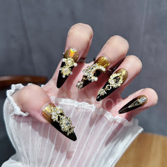 【TNN-MJ-Capricorn】 Handmade Press-On NailsCapricorn