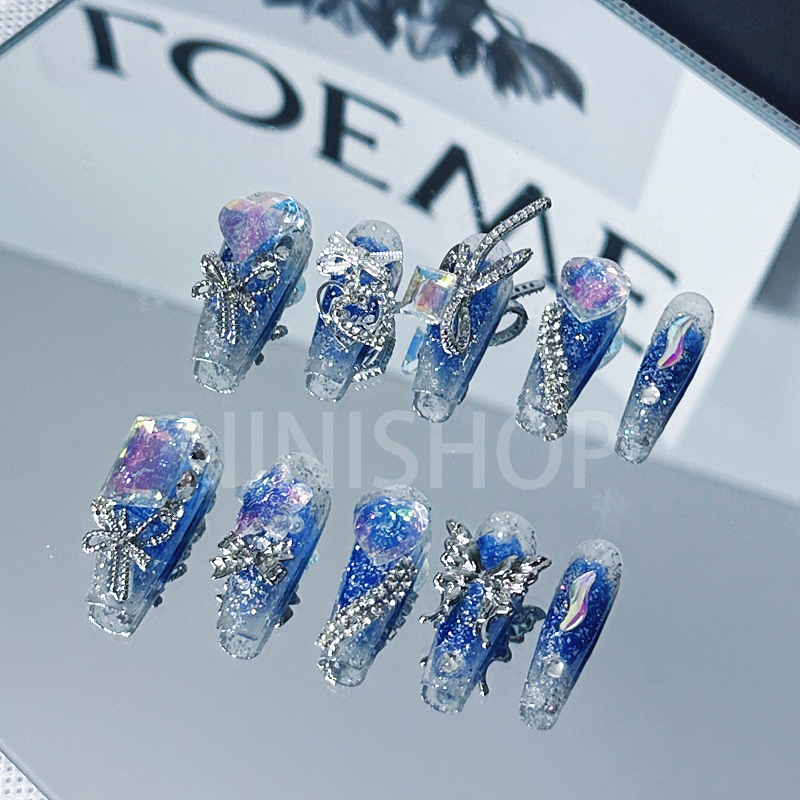 【TNN-Luoshen】 Handmade Press-On Nails goddess of the Luo River