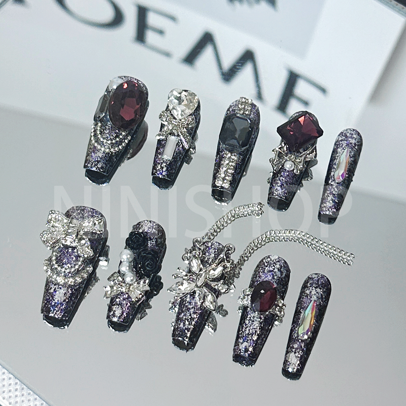 【TNN-SS-Sagittariusr】 Handmade Press-On Nails Sagittarius