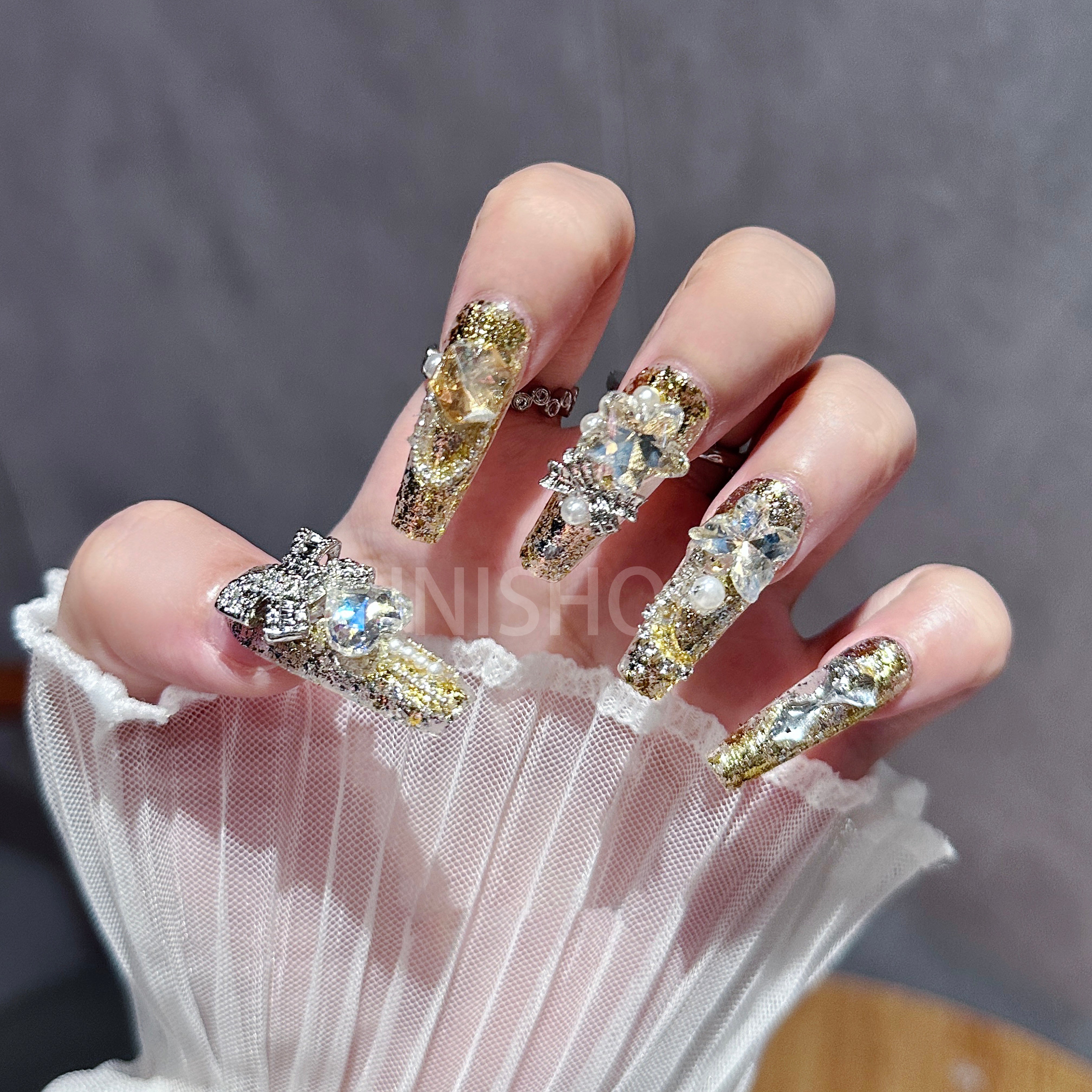 【TNN-JN-Taurus】 Handmade Press-On Nails Taurus